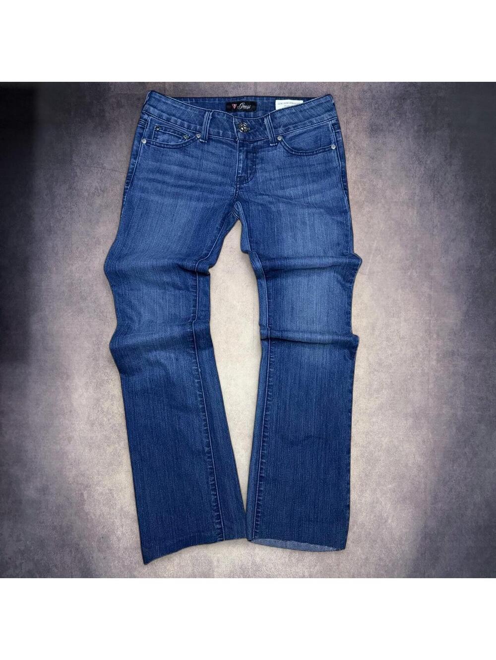 y2k Guess low rise straight leg denim jeans